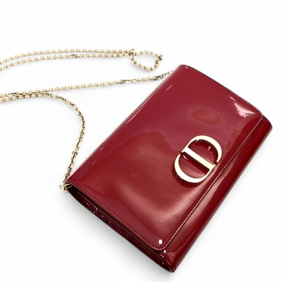 ✨️💎Authentic Christian Dior 30 Montaigne patent leather pouch - Picture 3 of 16